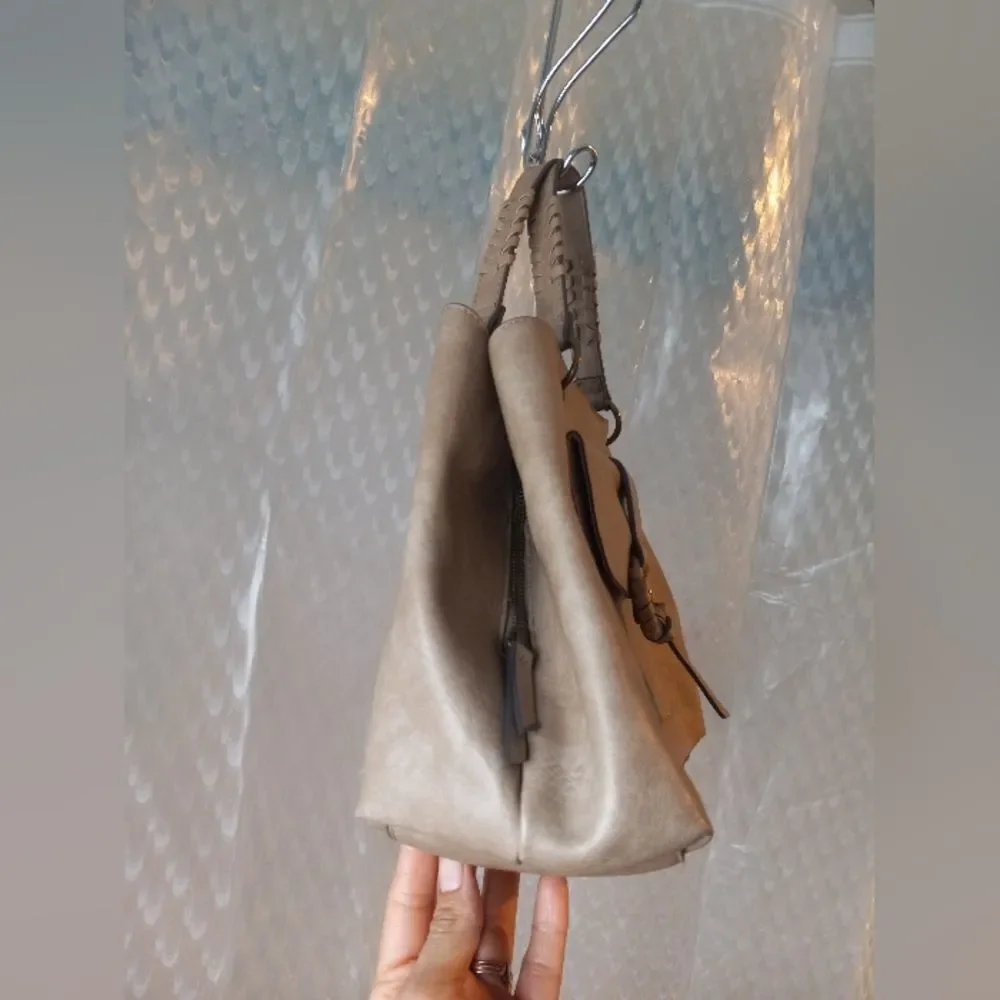 Maurices Wrap Ring Stitch Satchel Bag